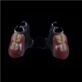 Færanlegur akrýlgervitennur að hluta